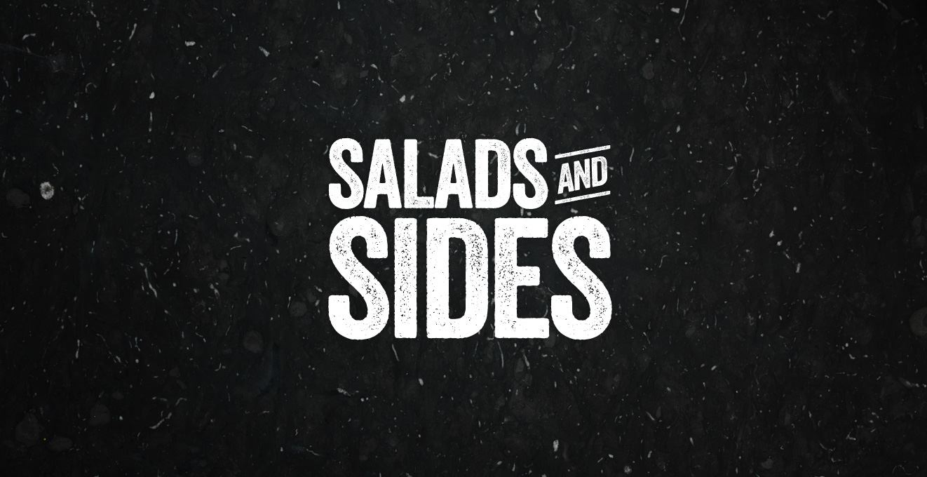 Rekisteröidy Salads and sides -konseptiin