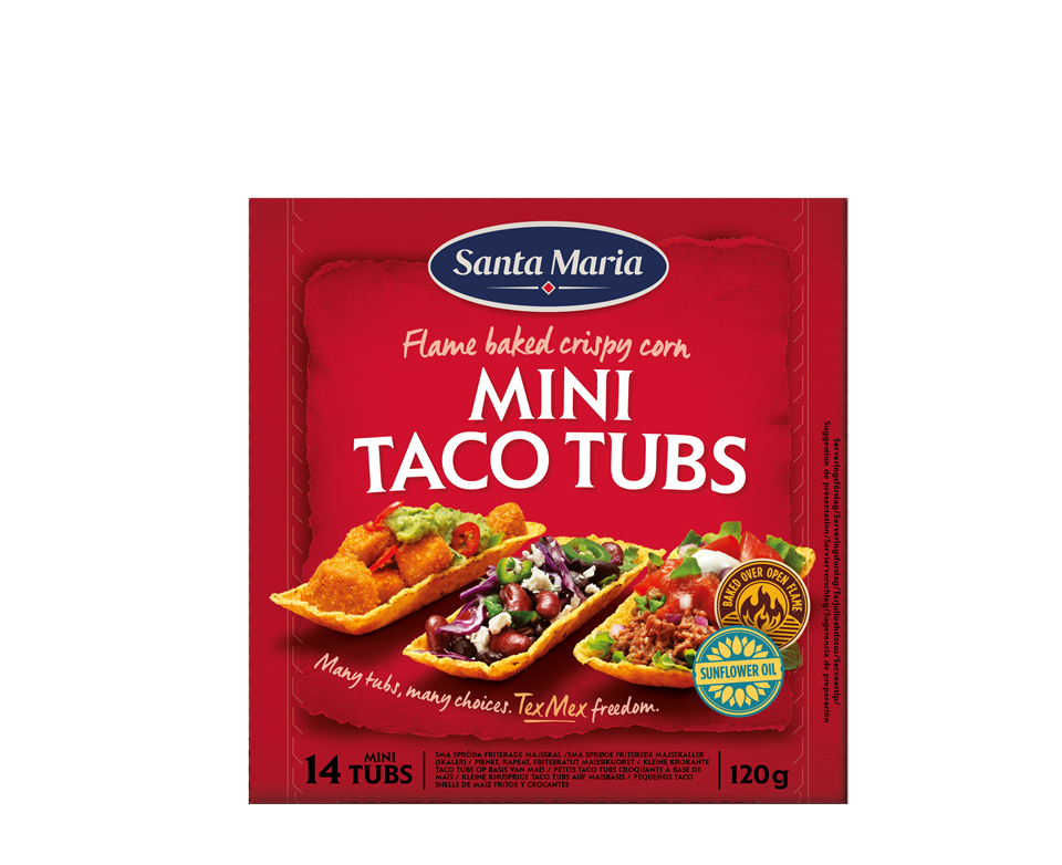 Mini Taco Tubs