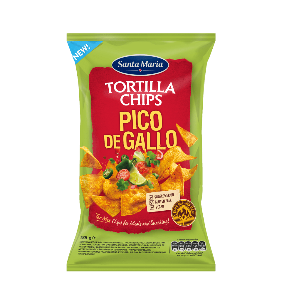 Tortilla Chips Pico de Gallo