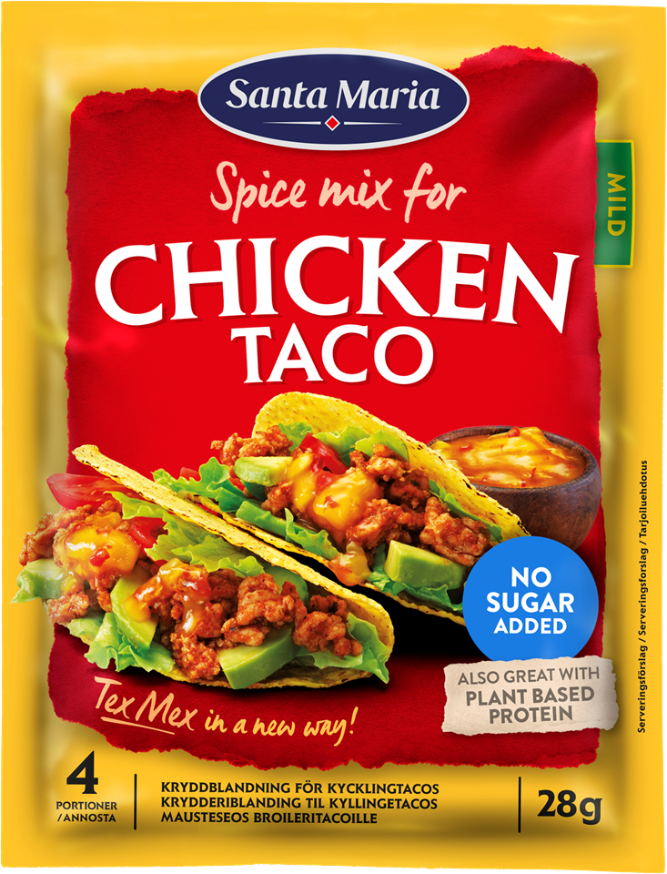 (DA) Chicken Taco Spice Mix 28Gx20