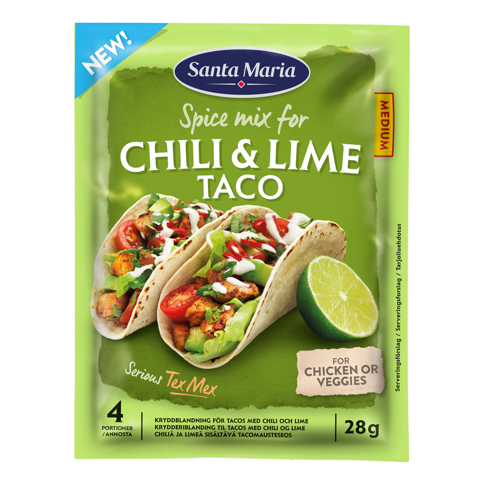 chili lime taco kryddmix