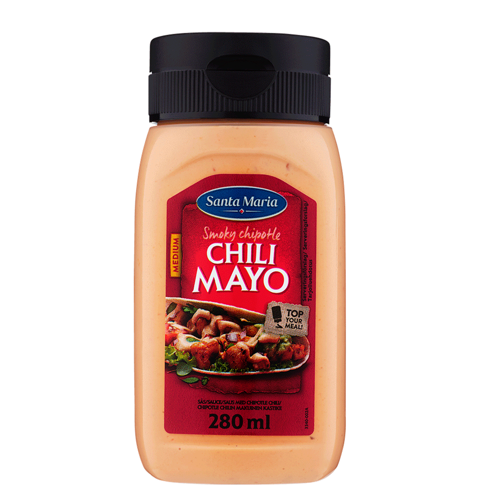 Squeezeflaska med Chili Mayo sås 