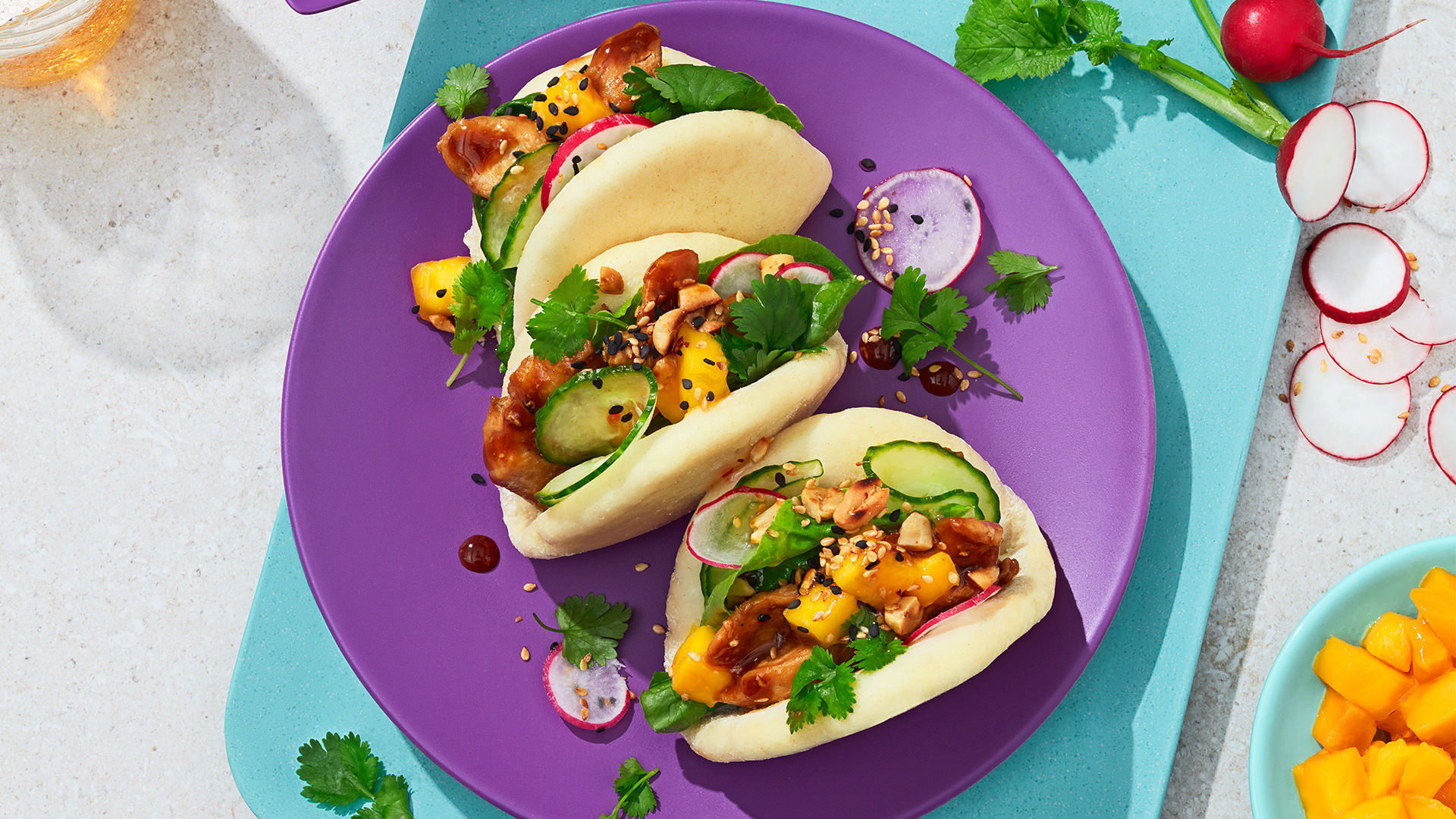 Bao Buns med kyckling