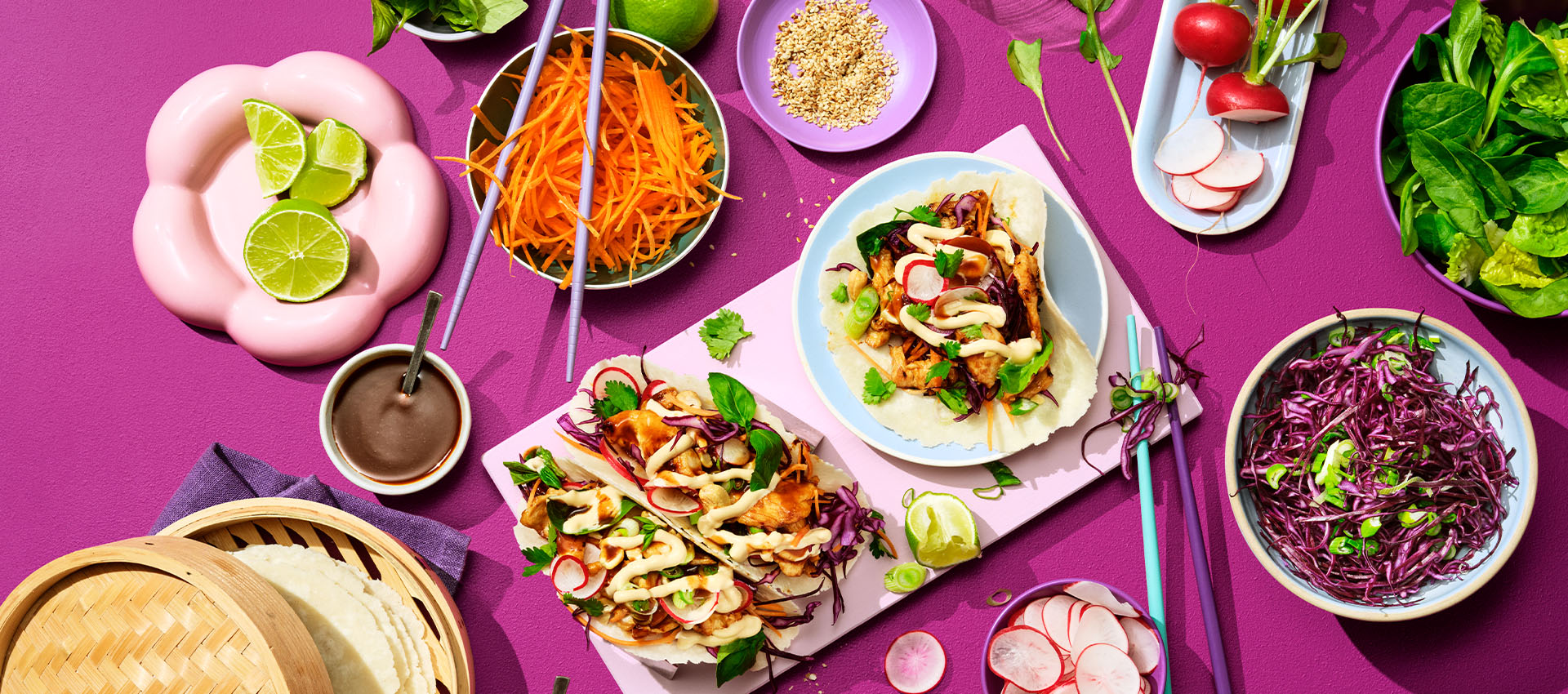Sweet Chili Chicken Tacos