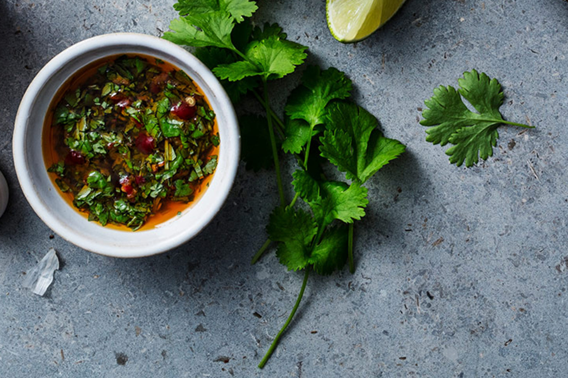 Koriandergremolata