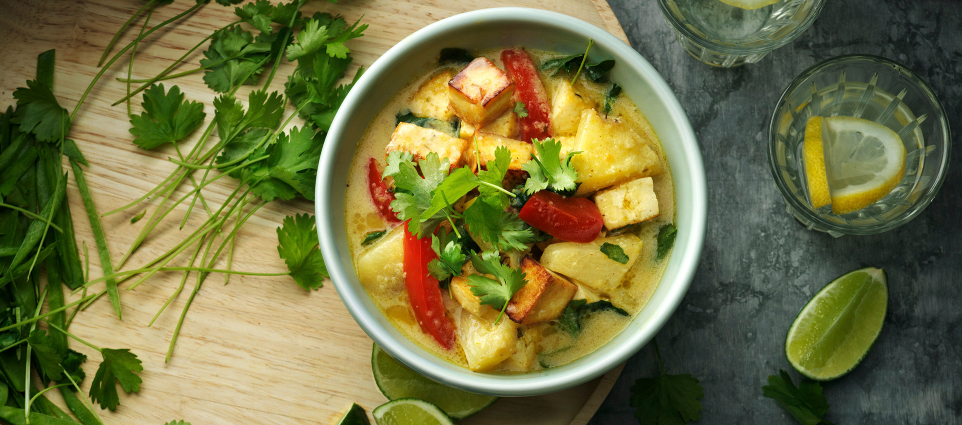 Pineapple Thai Tofu