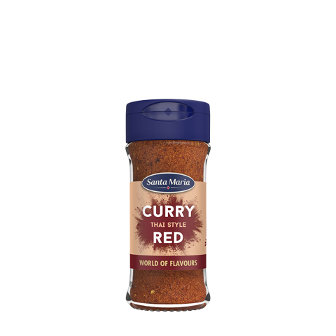 Burciņa ar Curry Thai Red garšvielu maisījumu