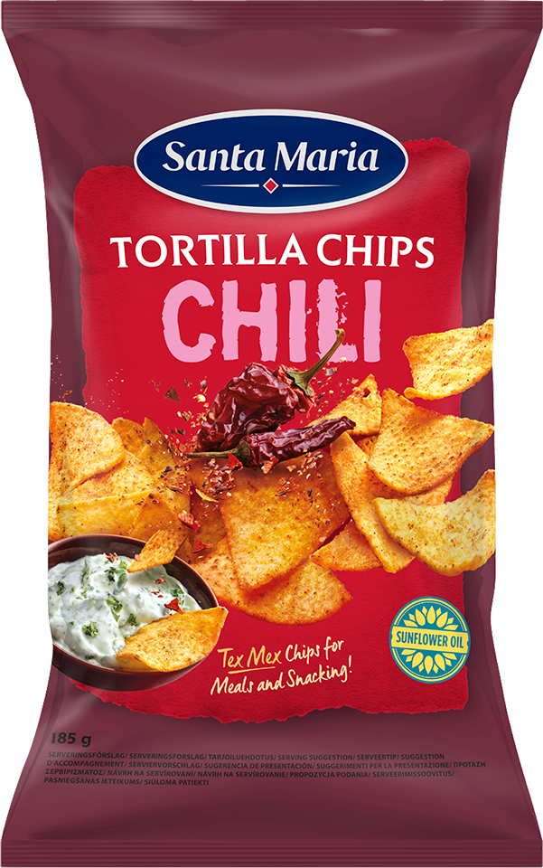 Tortilla Chips Chili 185g