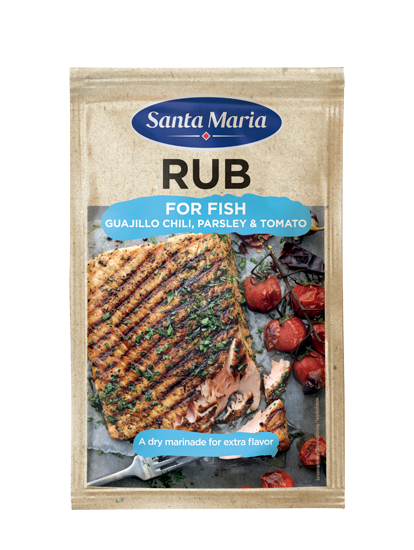Rub for Fish - Guajillo Chili, Parsley & Tomato