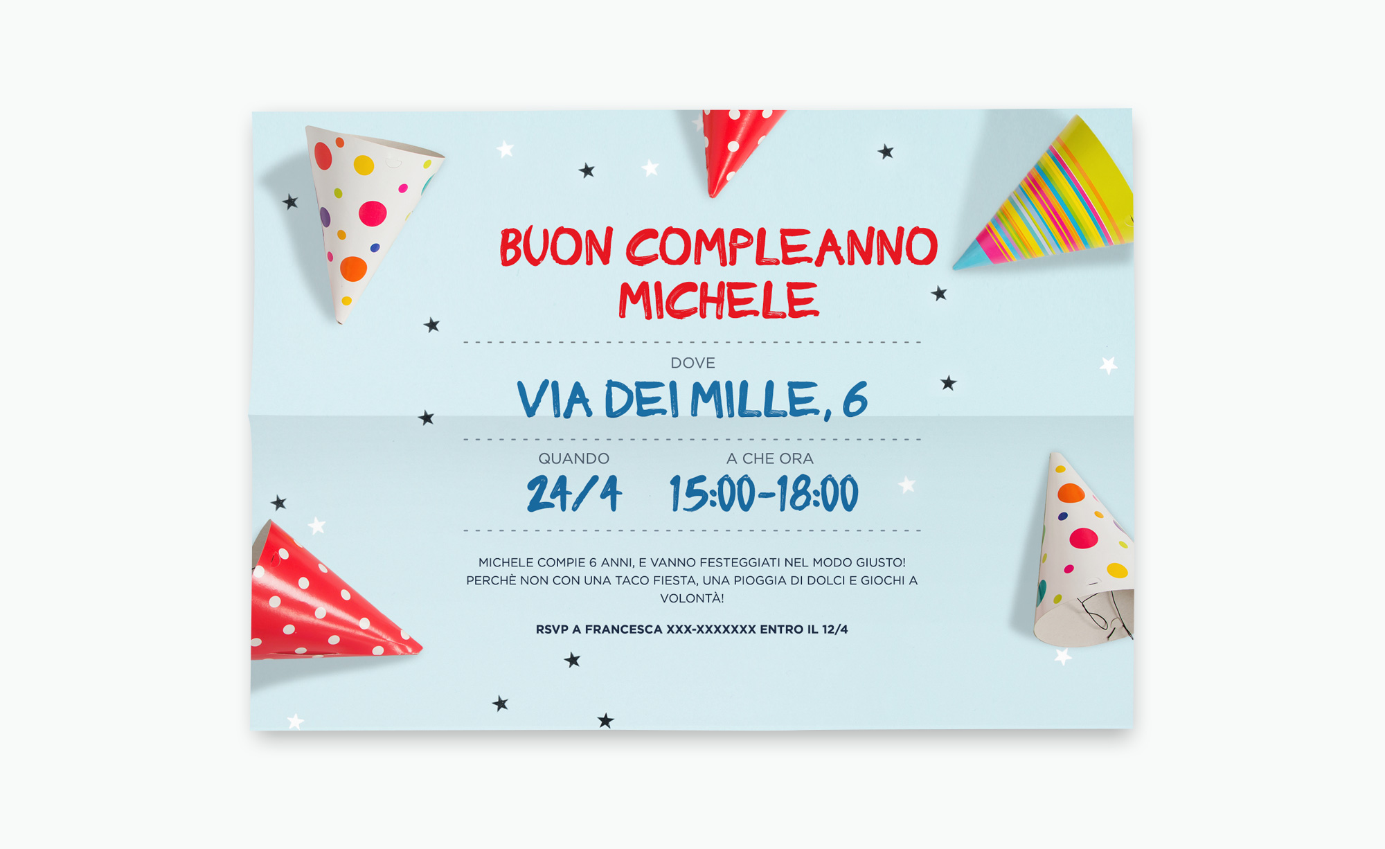 Esempio di Invito