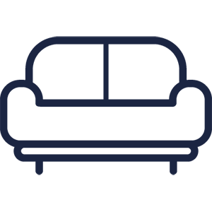 Blød sofa