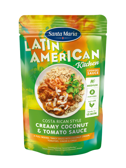 Costa Rican Style Creamy Coconut & Tomato Sauce