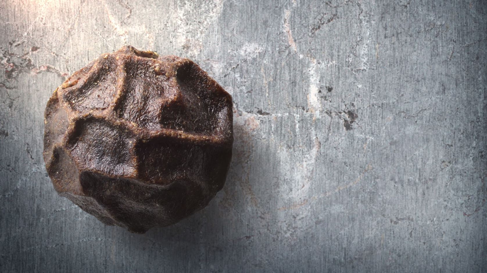 Svartpepparkorn i närbild