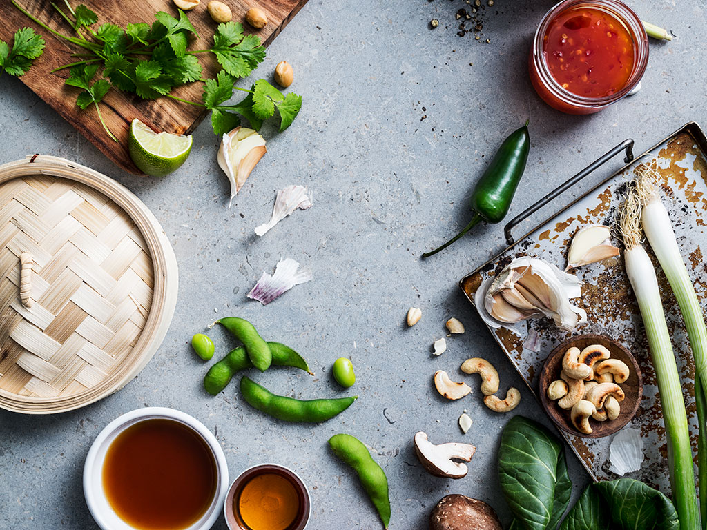 Forbered alle ingrediensene på forhånd