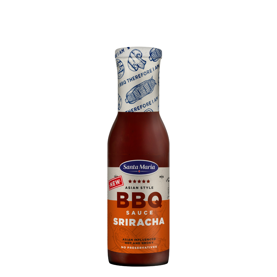 BBQ Sauce Sriracha - En produkt från Santa Maria