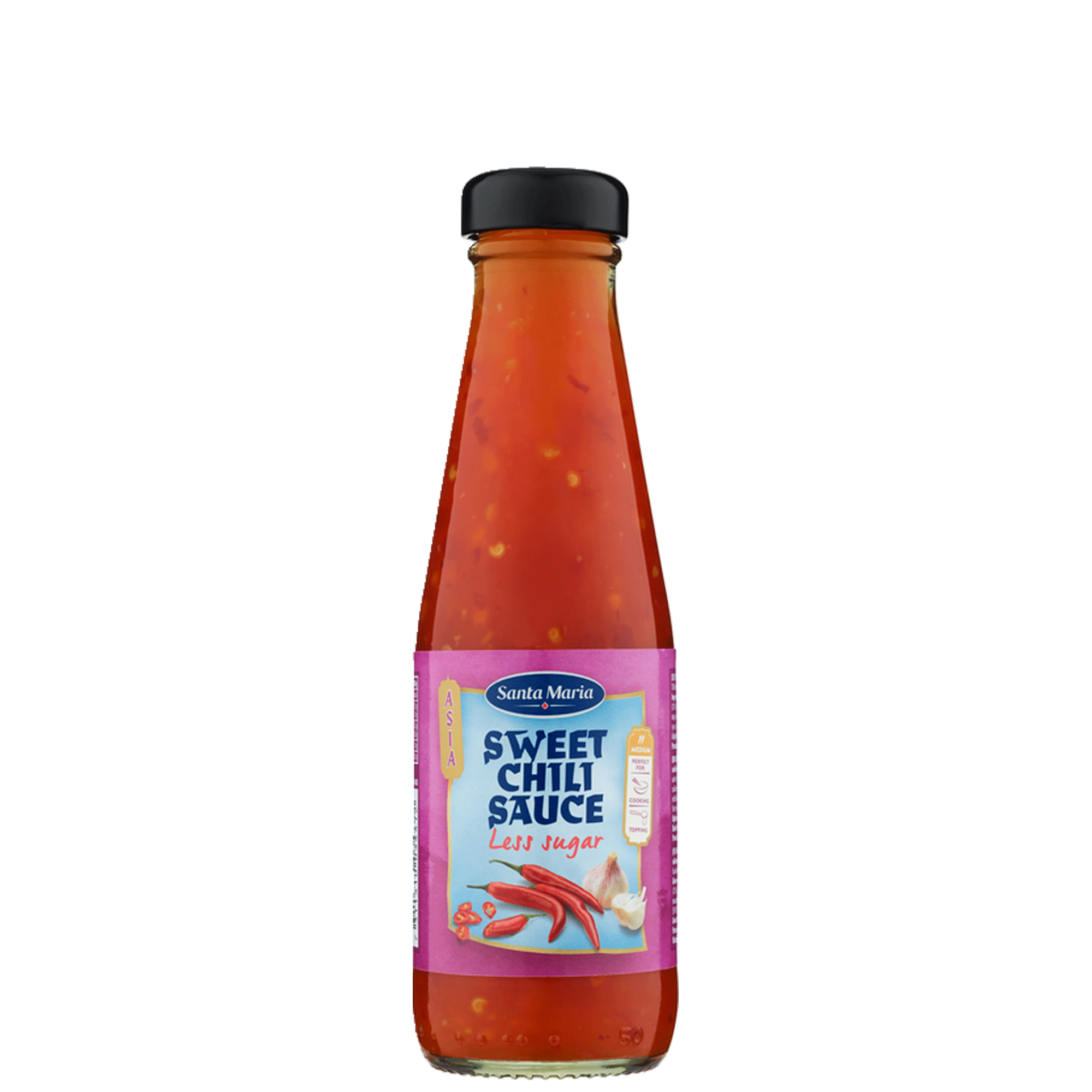 Sweet Chili Less Sugar, 200 ml
