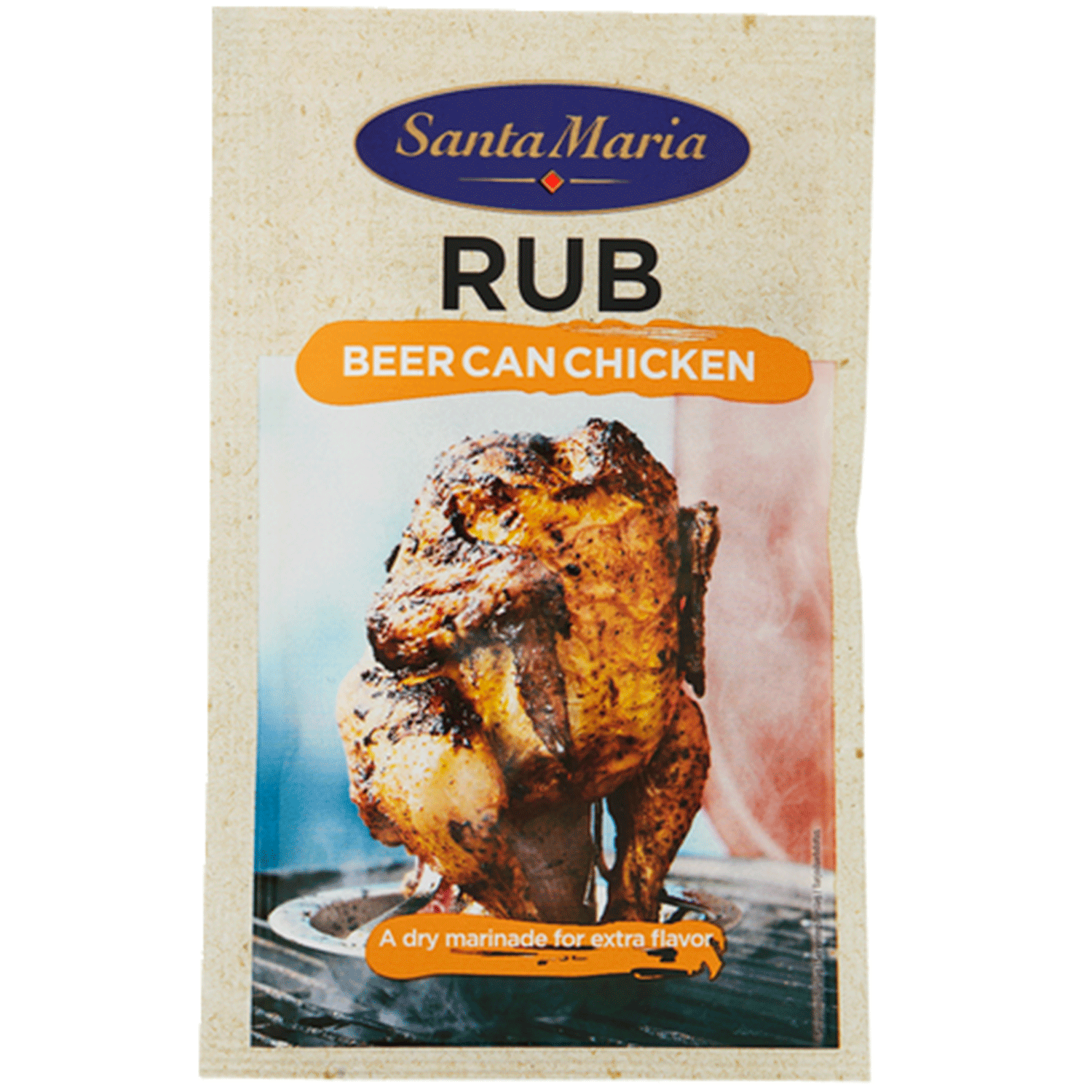 BBQ Rub Beer Can Chicken