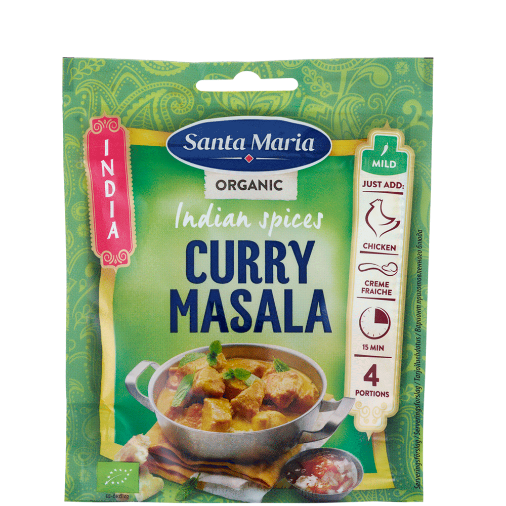 Indian Spices Curry Masala Organic