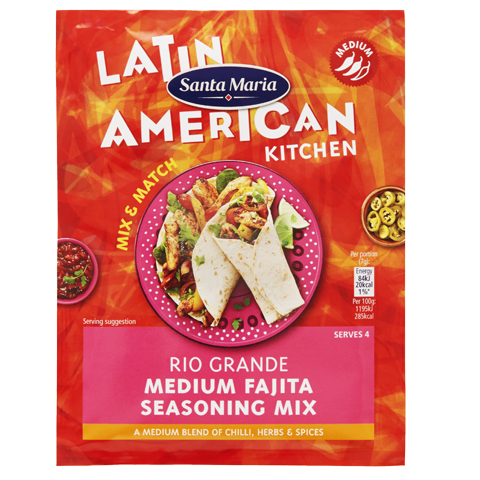 Rio Grande Medium Fajita Seasoning Mix