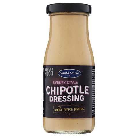 Flaska med Chipotledressing