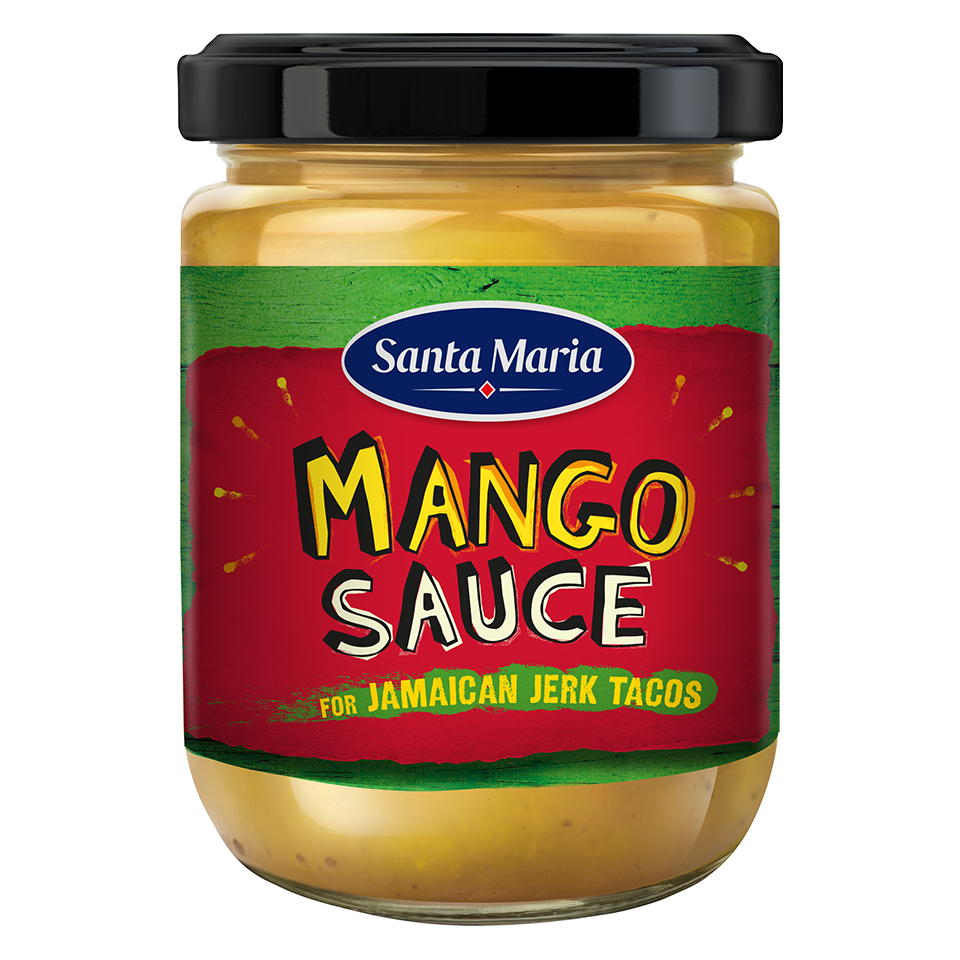 Burk med Mango Sauce