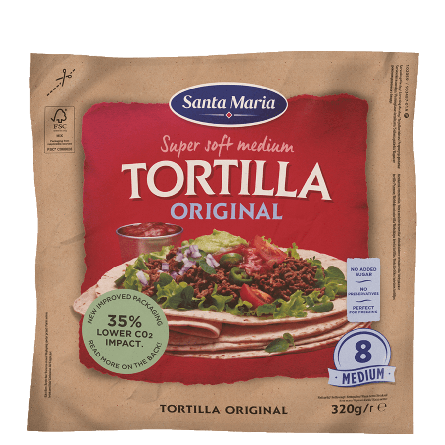 Soft Tortilla Original Medium (8-pack)
