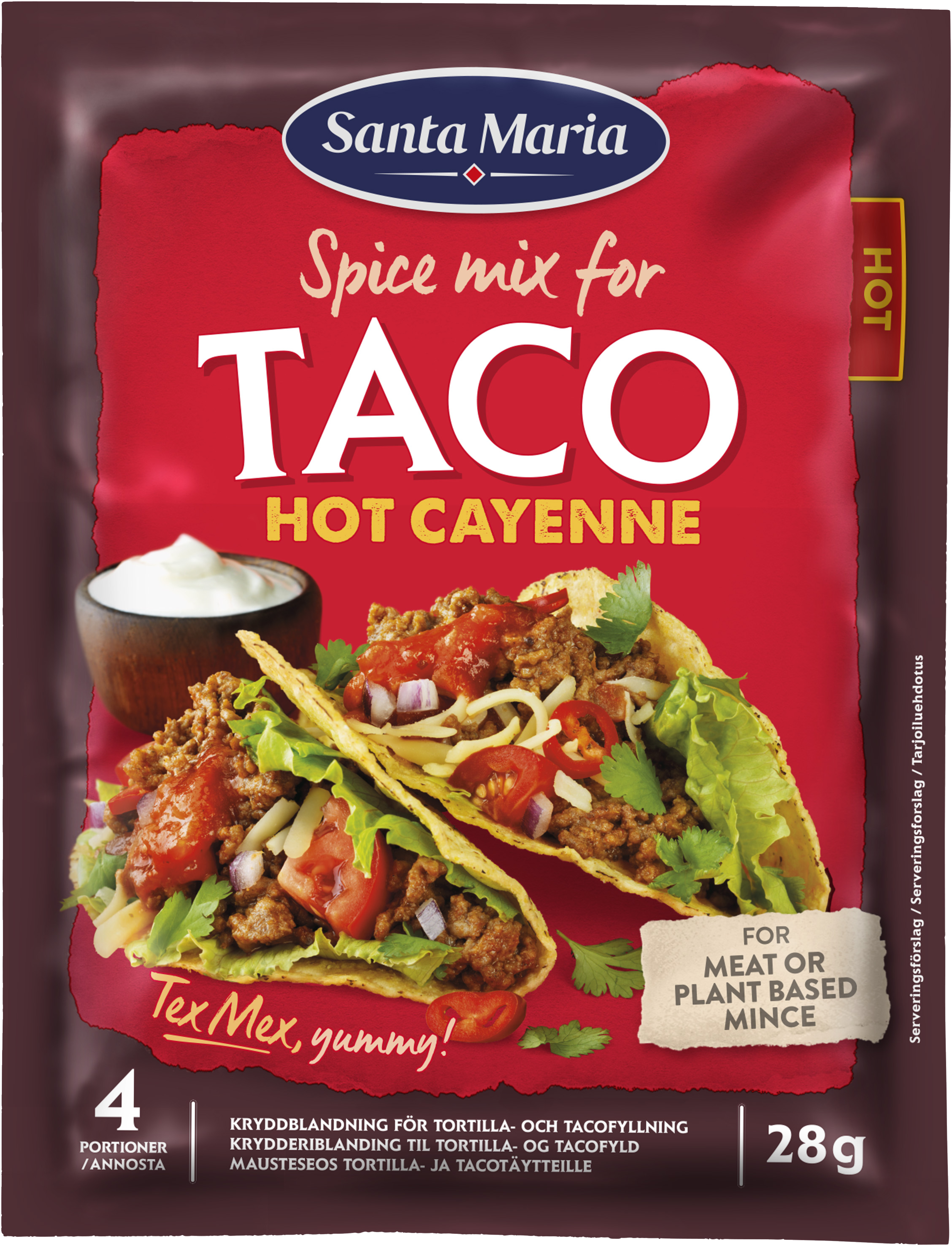Taco Spice Hot Cayenne | Maria