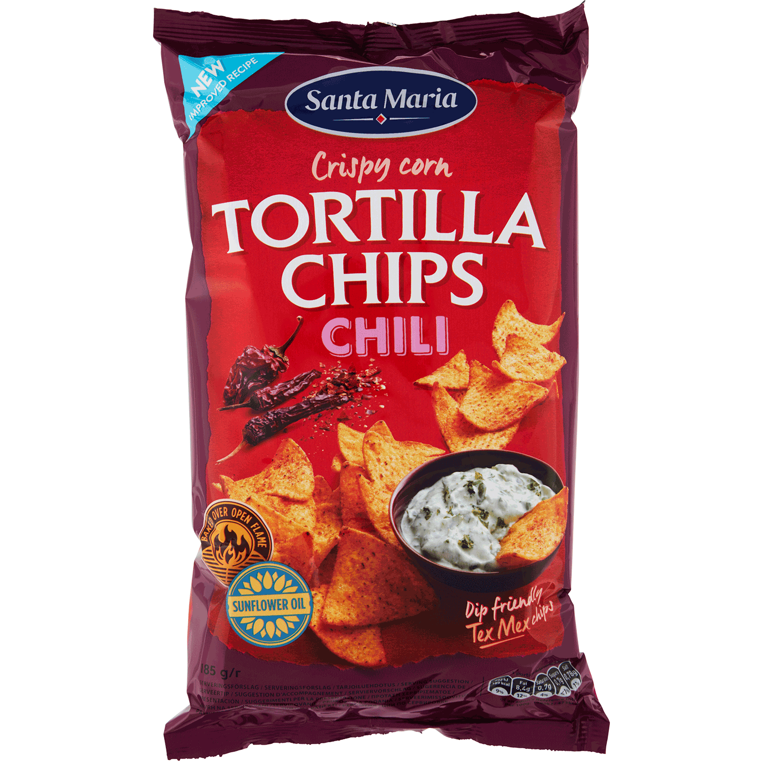 Tortilla Chips Chili Santa Maria