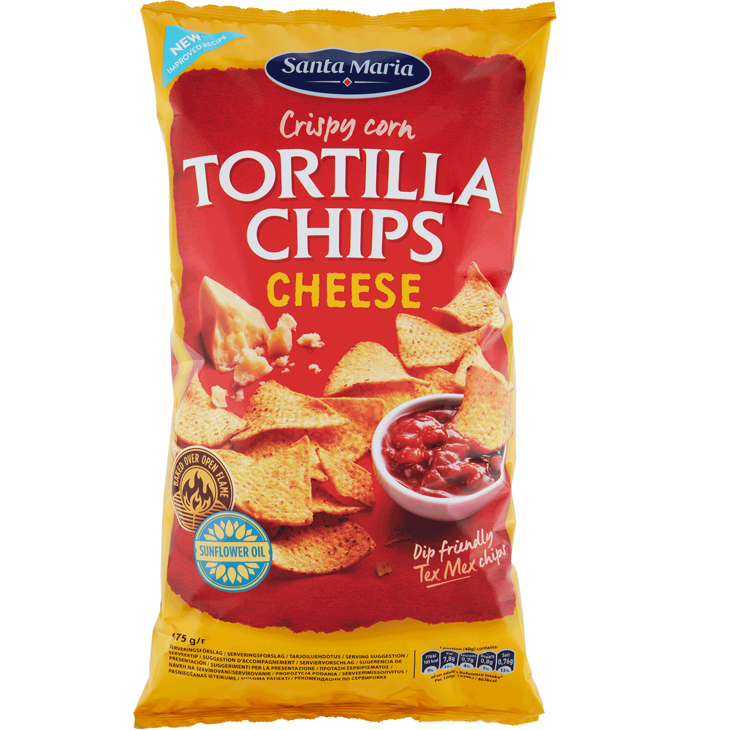 Tortilla Chips Cheese Big Pack