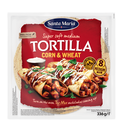 Corn & Wheat Tortilla