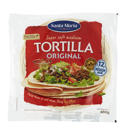 Tortilla Original Medium 12-pack