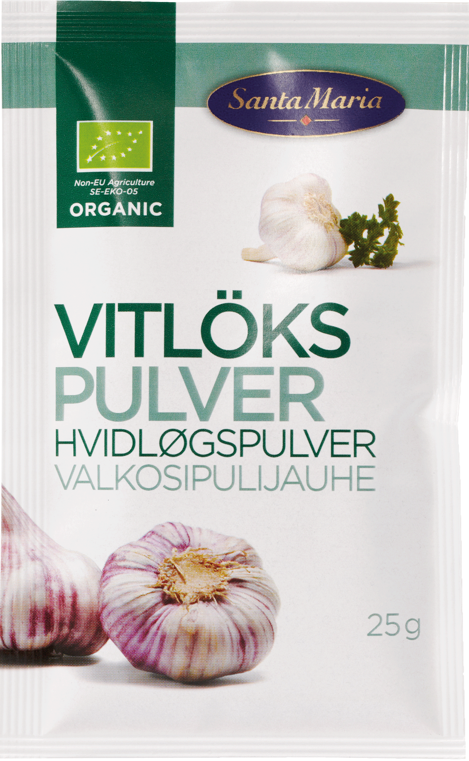 Organic garlic granulated