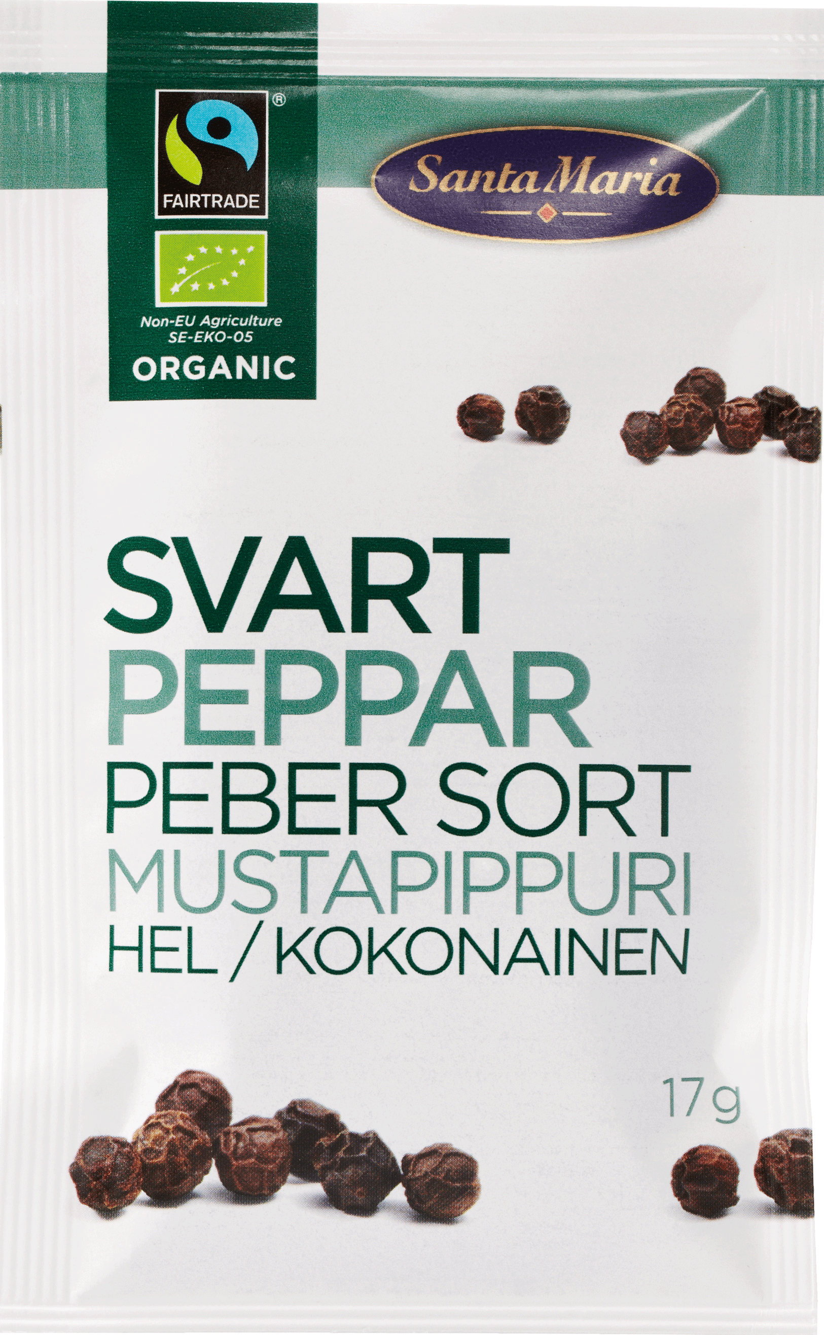 BIO melnie graudu pipari