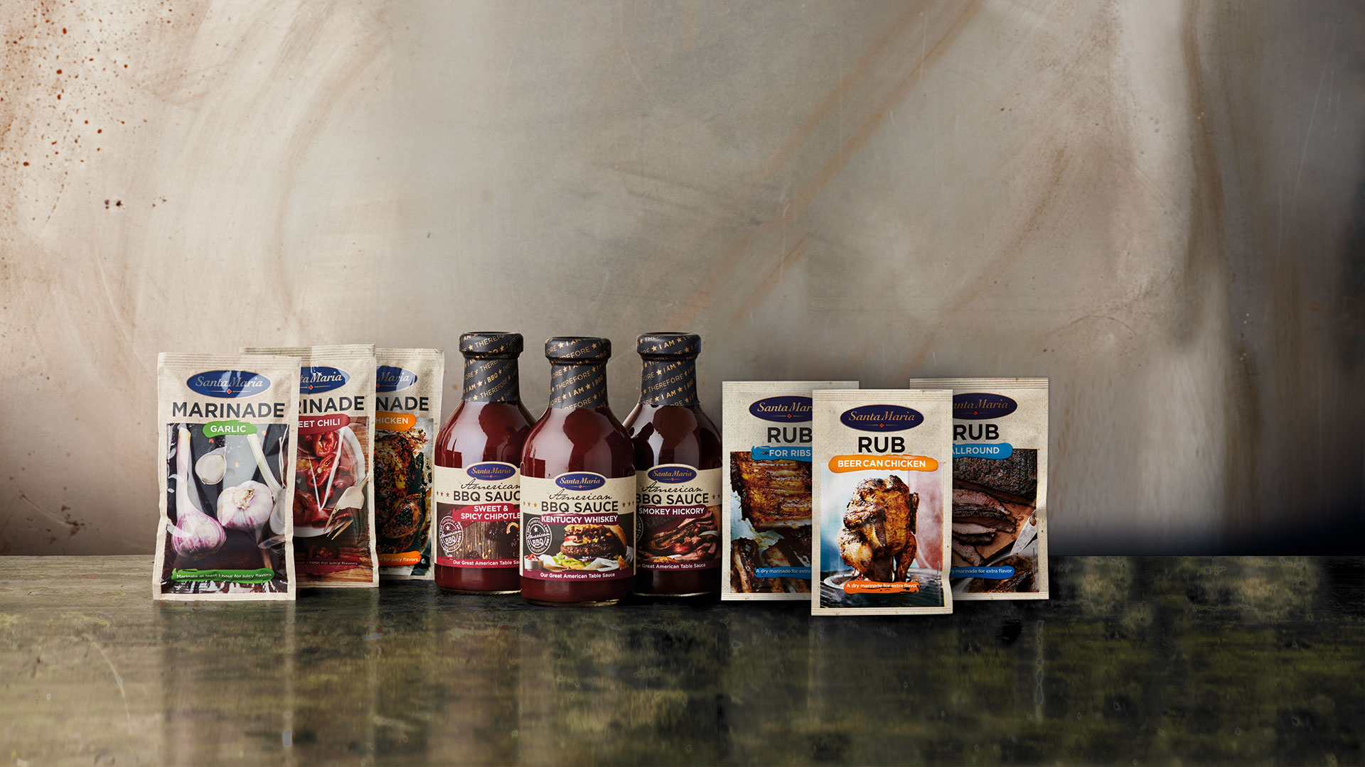 BBQ-products from Santa Maria