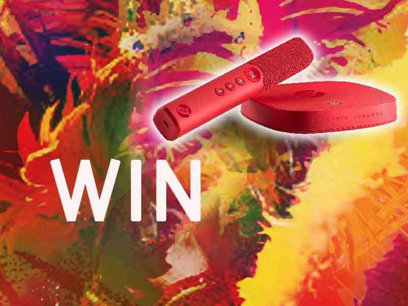 Win an electric juke box
