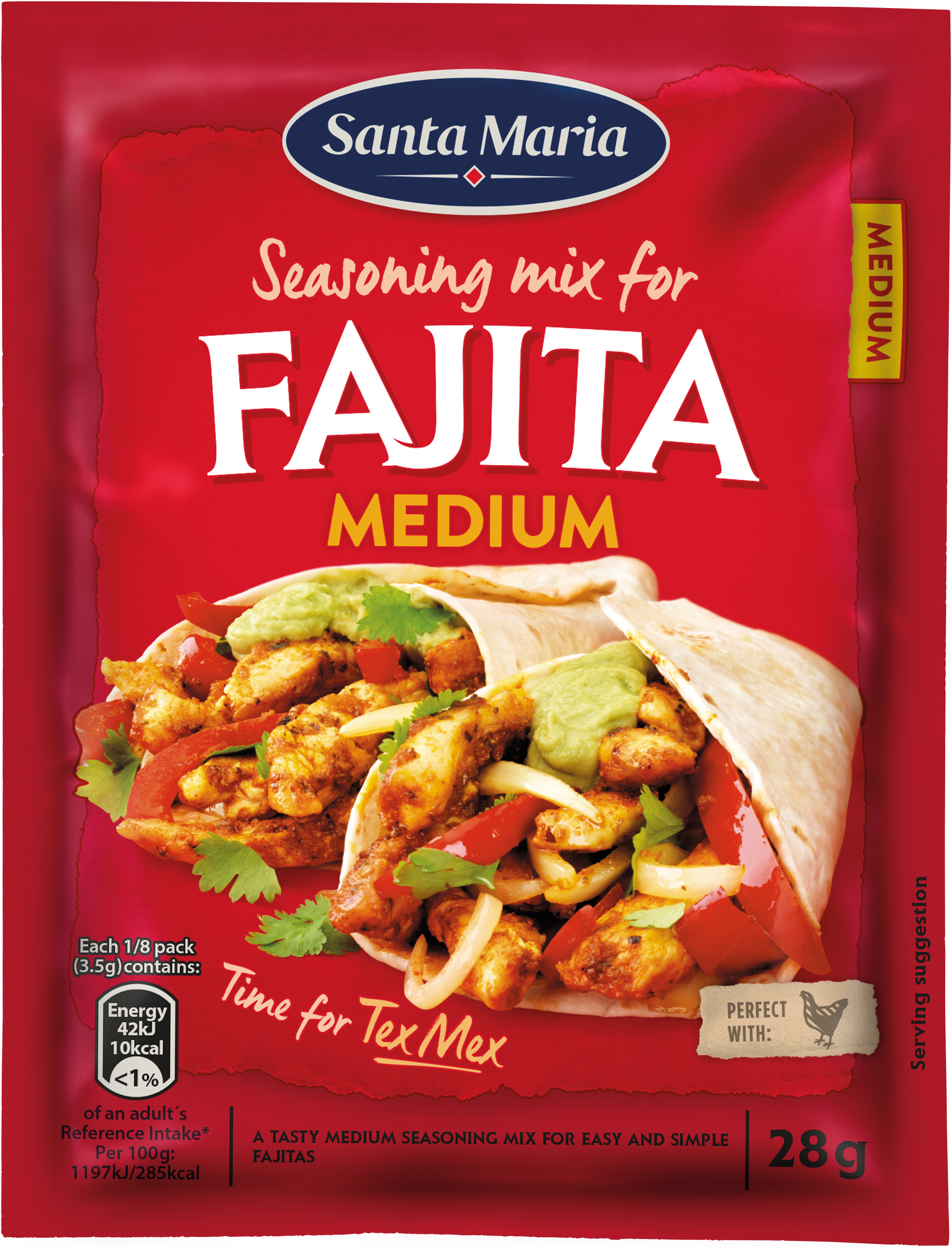 Påse med Fajita Spice Mix Original