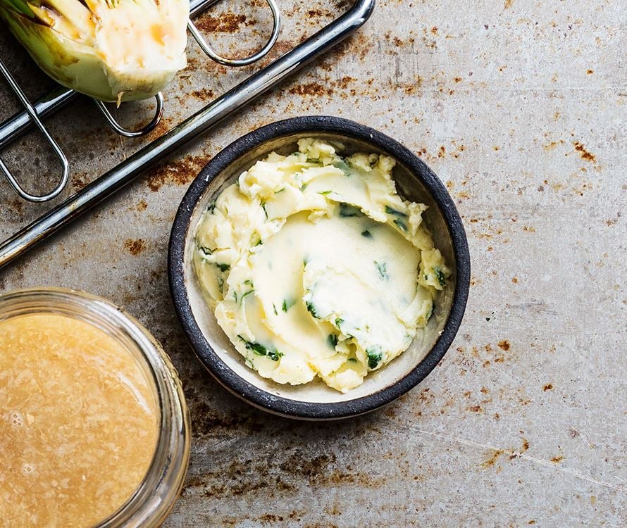 The coriander butter