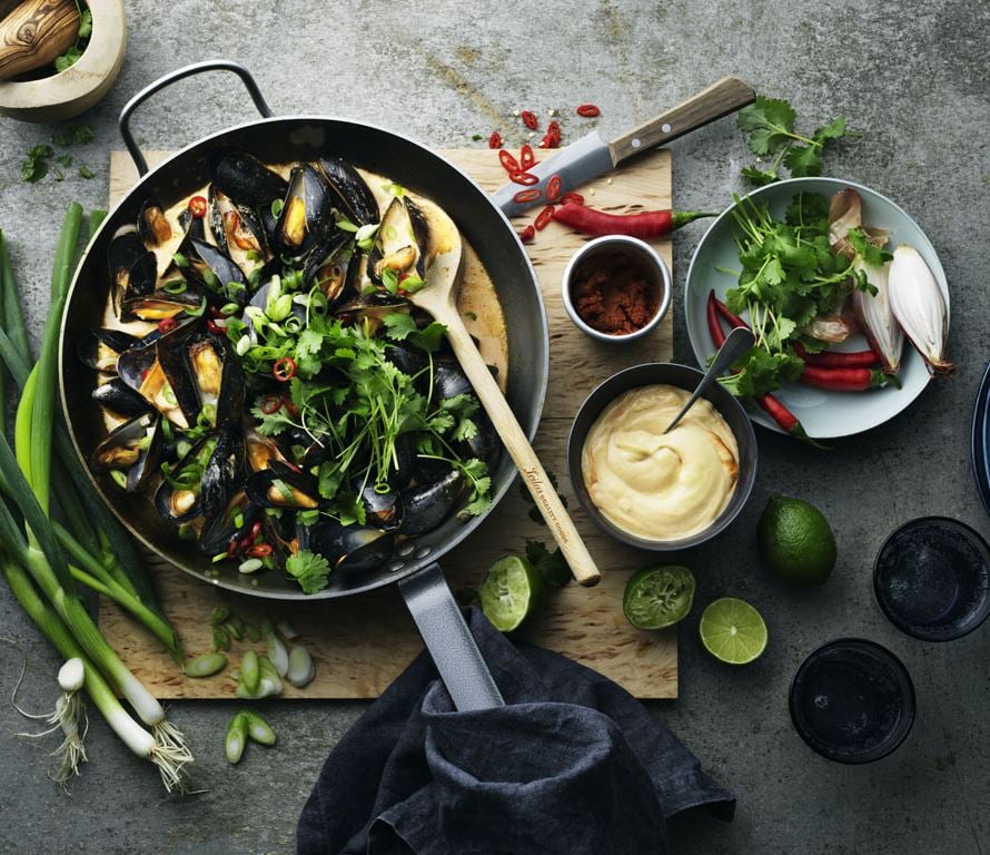 Asian mussels