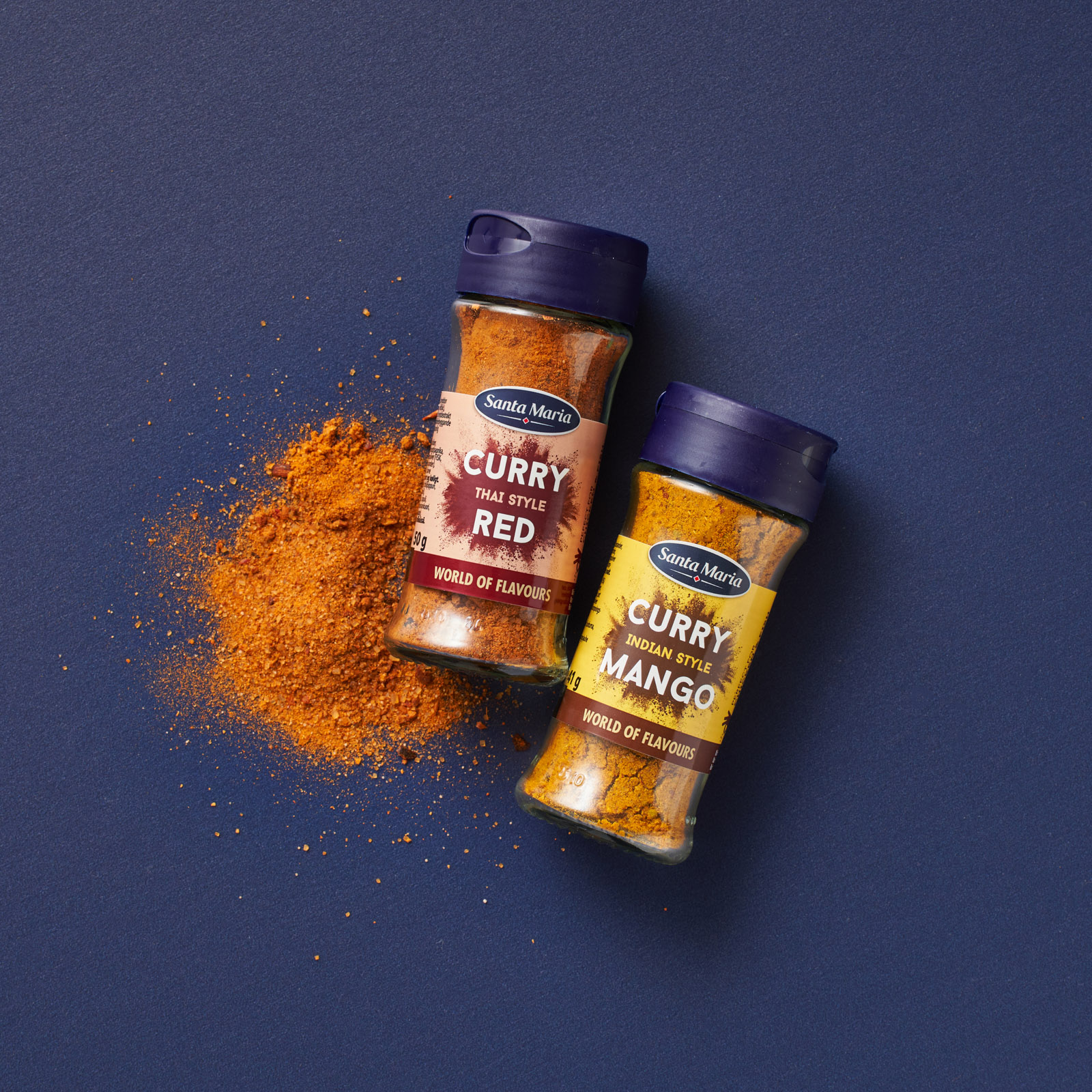 Karija mango un curry thai red garšvielu maisījums