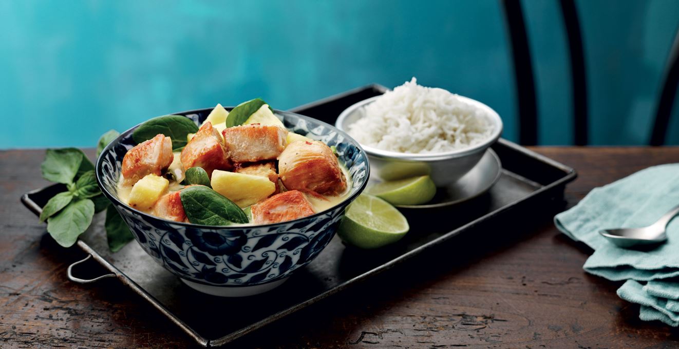 Pineapple thai chicken