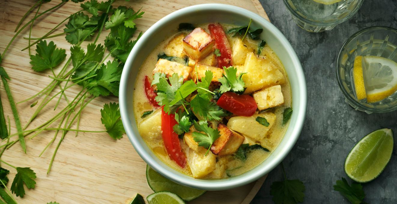 Pineapple Thai Tofu