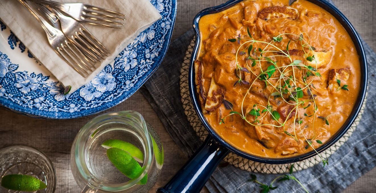 Halloumi Stroganoff