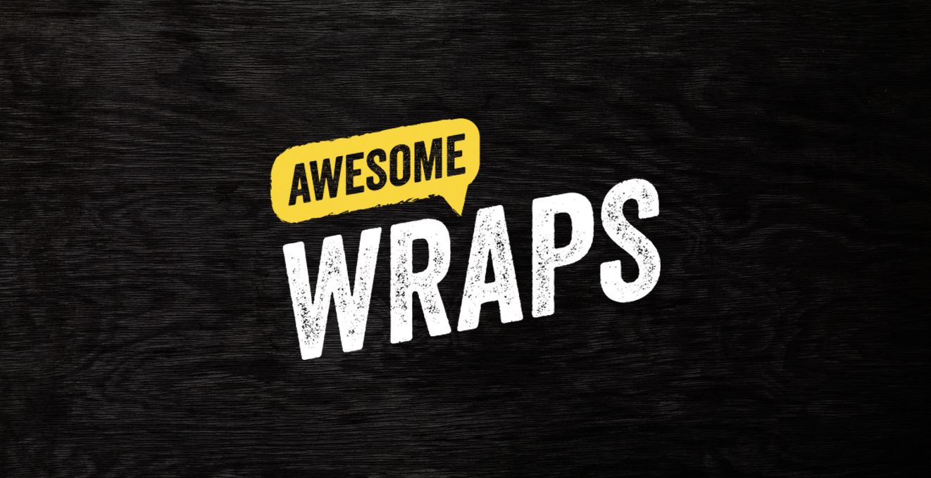 rekisteröidy Awesome Wraps -konseptiin