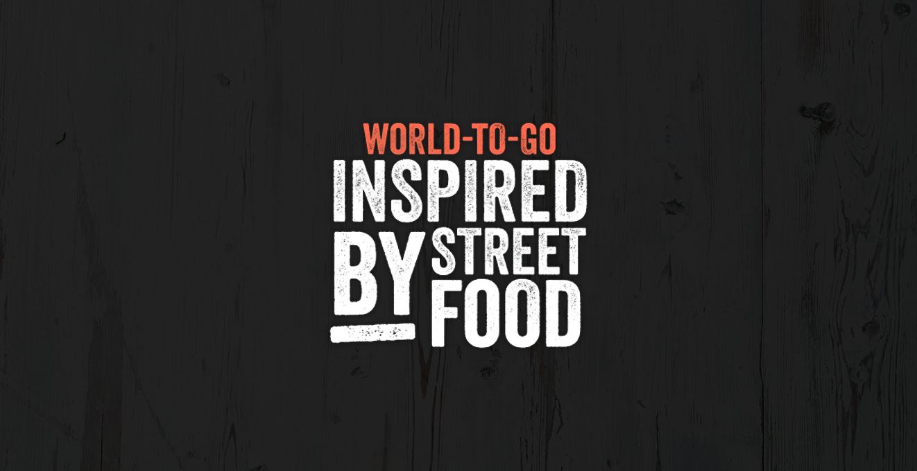 Inspired by street food logo