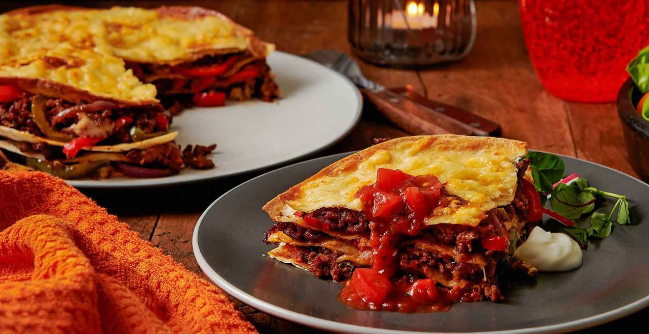 Latin American Fajita Pie