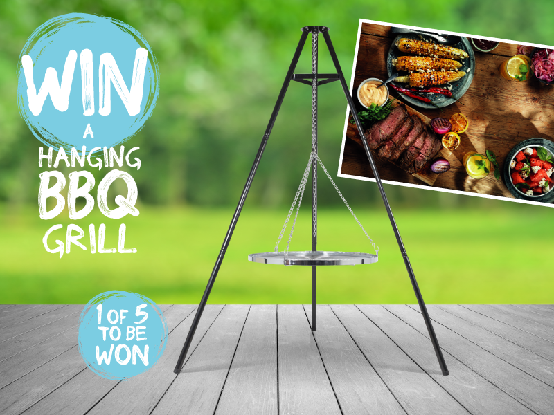 Win a Hanging BBQ Grill