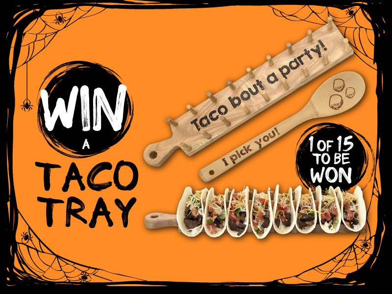 Win a Taco Tray