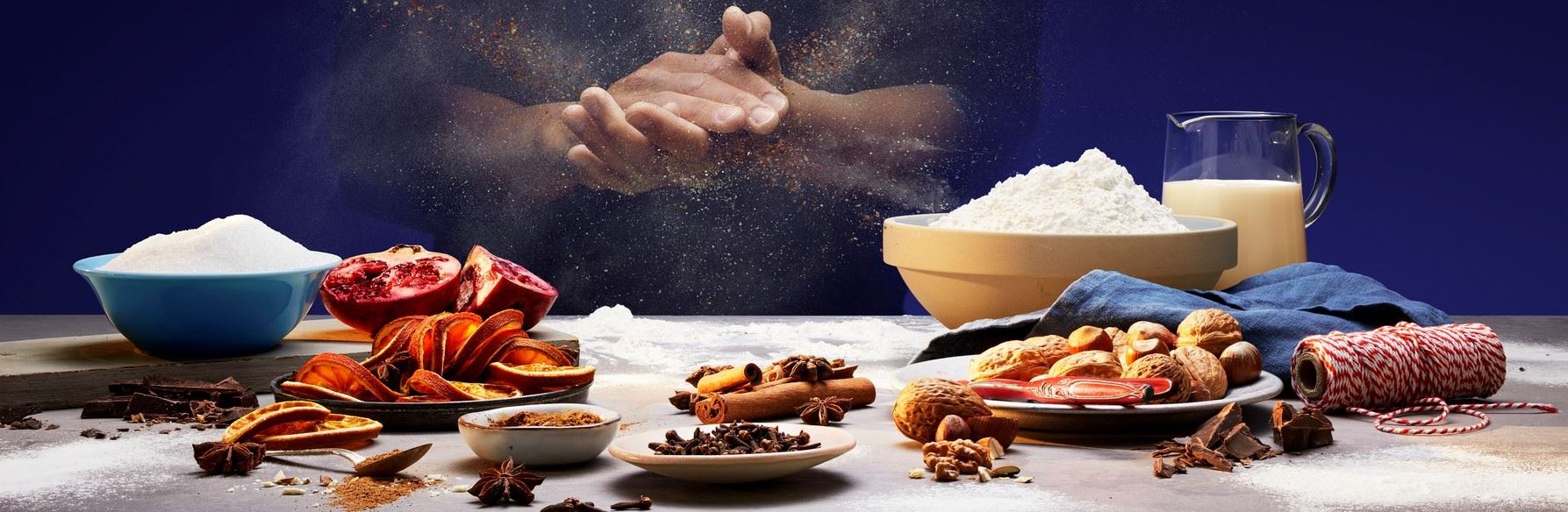 Koostisosad piparkookide valmistamiseks