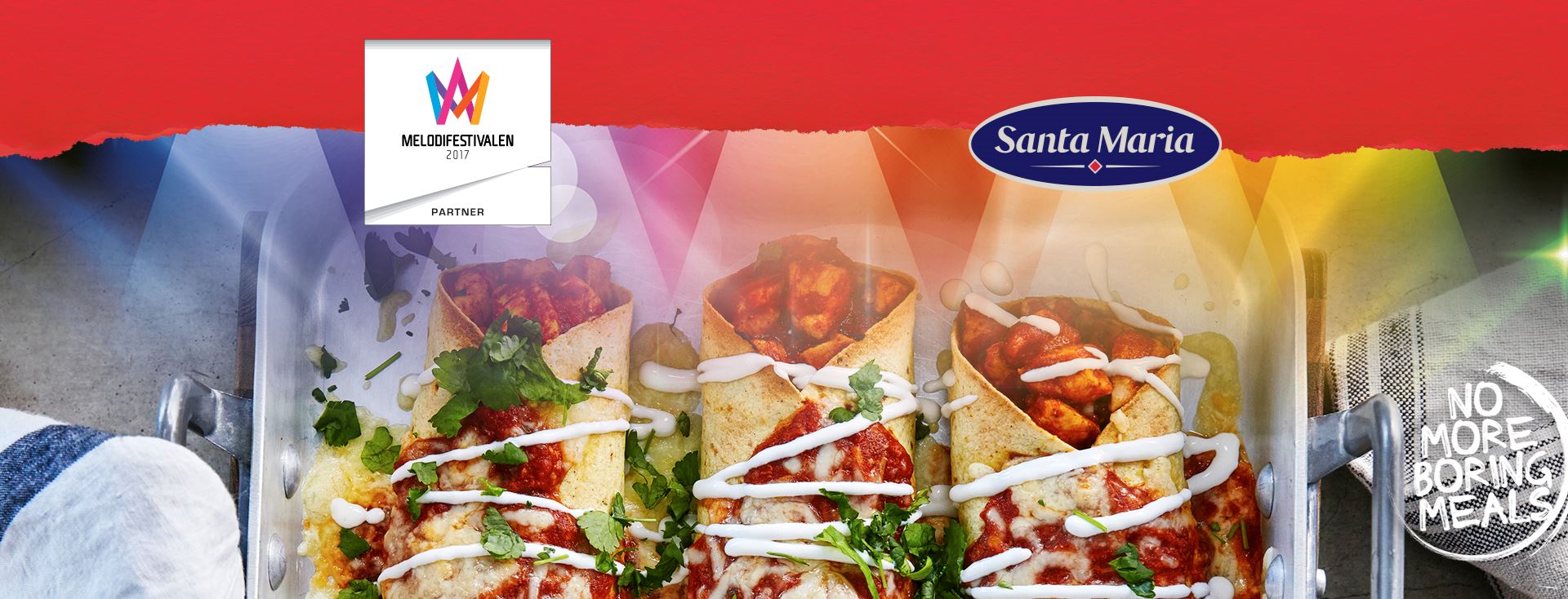 Kycklingenchilada till Melodifestivalen