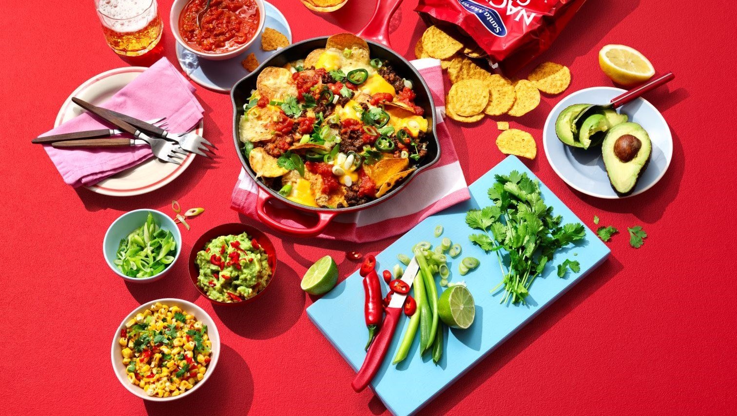 Santa Maria Nacho tallrik recept